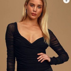 Lulus Long Sleeve Bodysuit